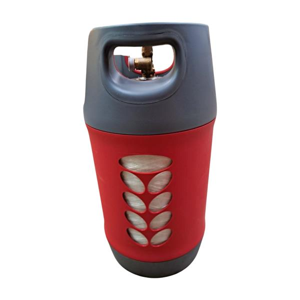 Composiet LPG fles met buitenvuller. Welke onderdelen heb je nodig?